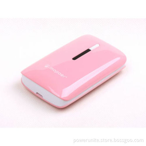 High-end, Easy for Travel Dual USB Port Popular Design 6,600mAh Backup Power Bank
